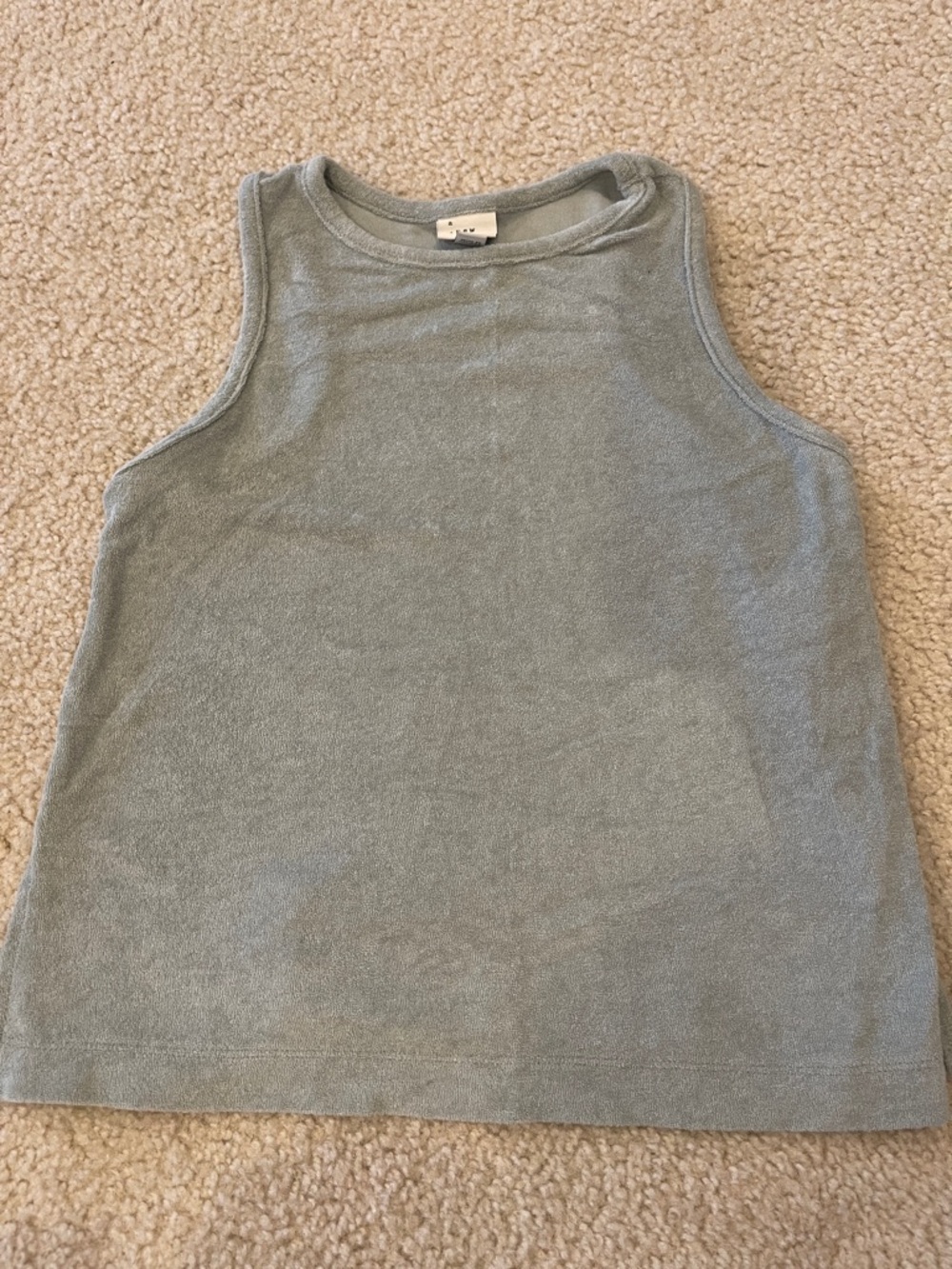 A New Day Women's Sleeveless Terry Cloth Tank Top Size XS